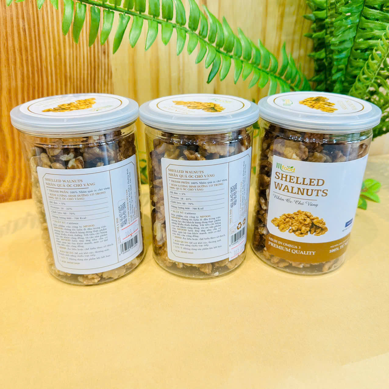 NHÂN QUẢ ÓC CHÓ VÀNG HỦ 250G - MF