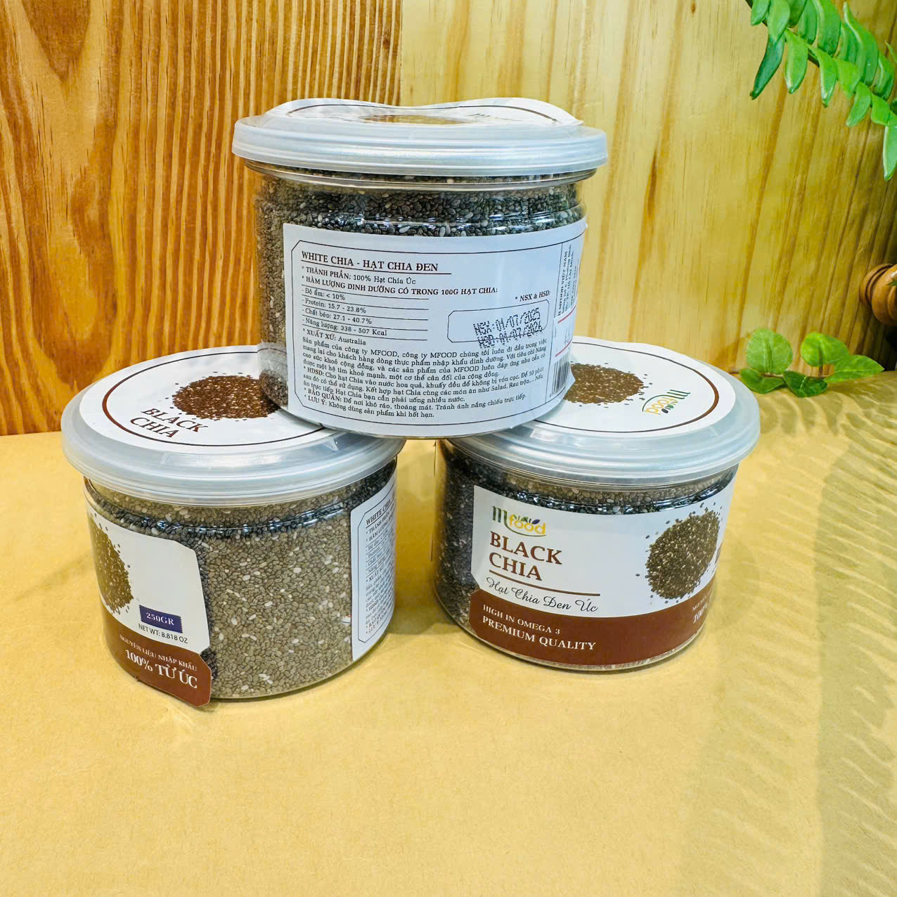 HẠT CHIA ĐEN HỦ 250G - MF
