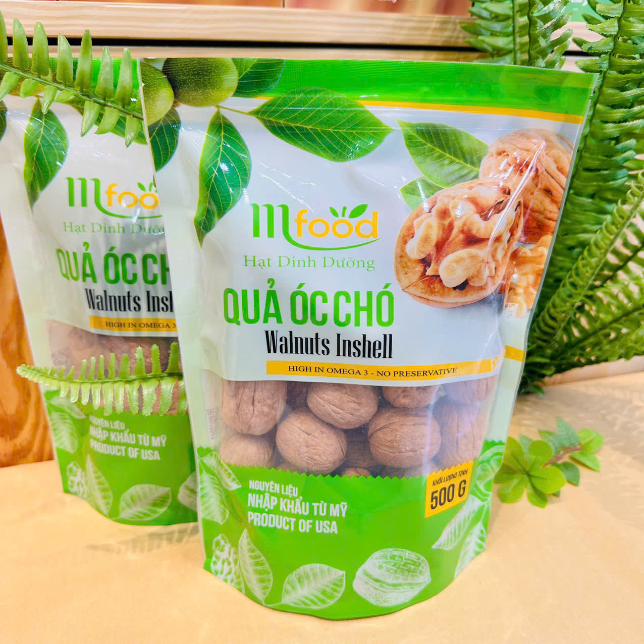 QUẢ ÓC CHÓ VÀNG TÚI 500G - MF