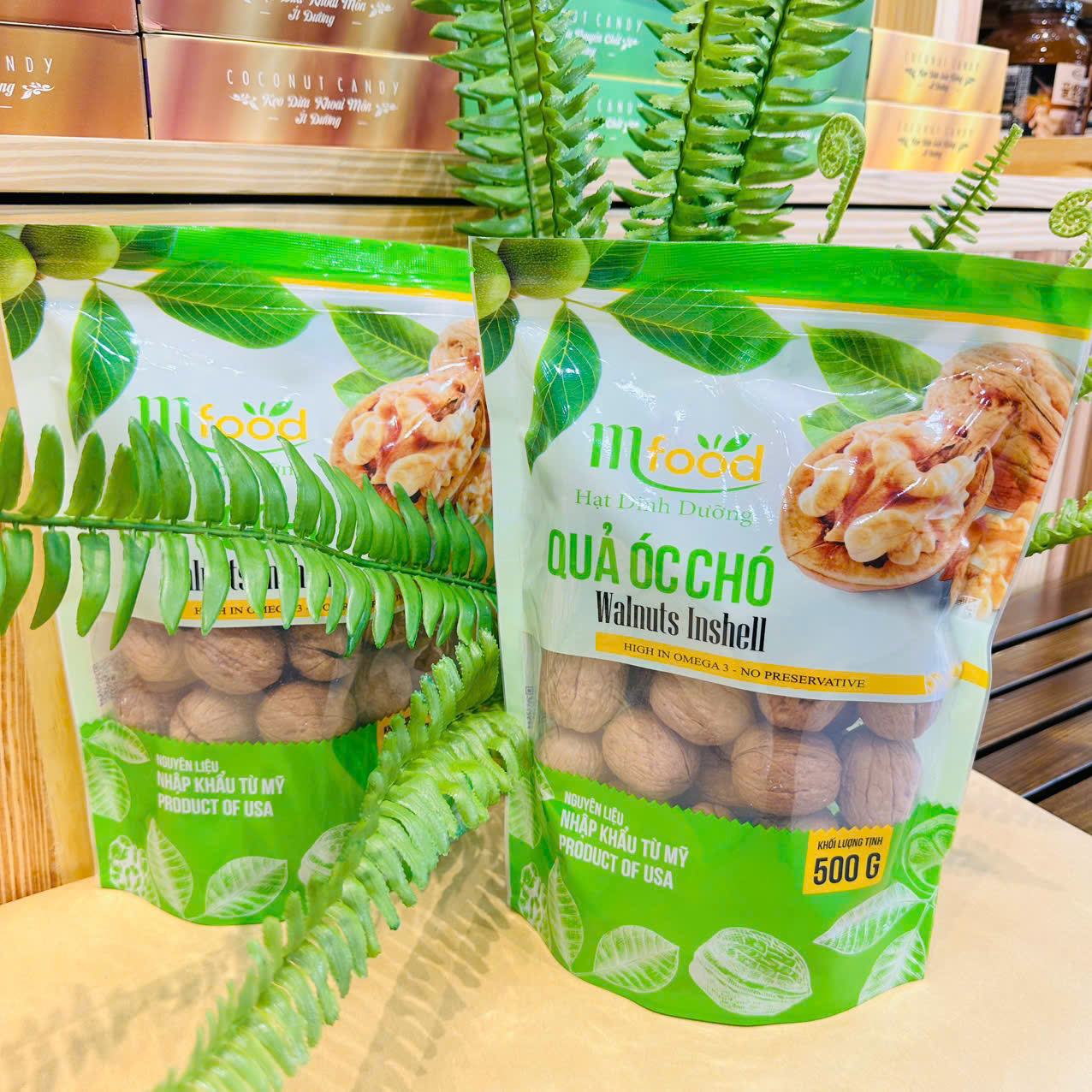 QUẢ ÓC CHÓ VÀNG TÚI 500G - MF