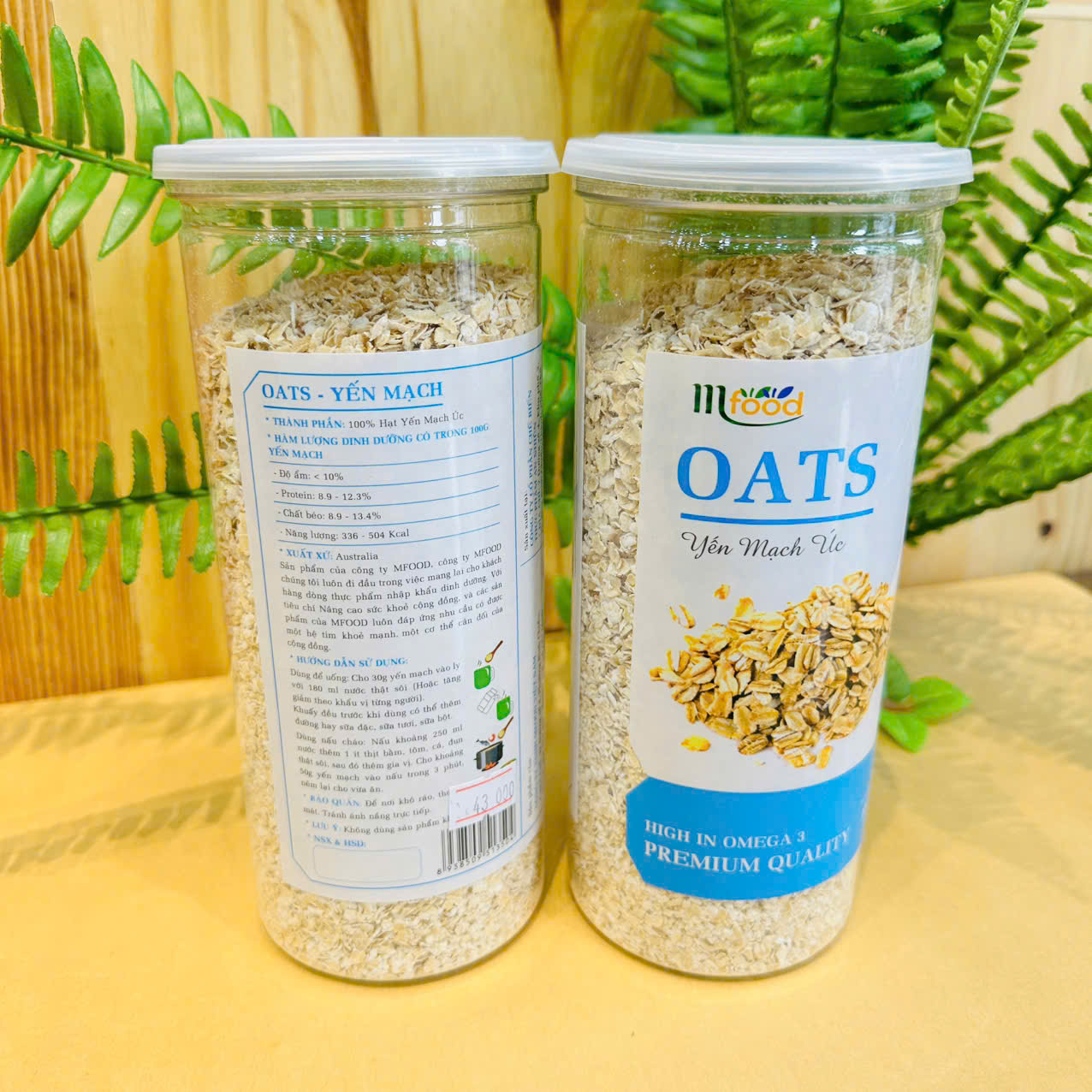 HAT YẾN MẠCH HỦ 450G ( CÁN VỠ )