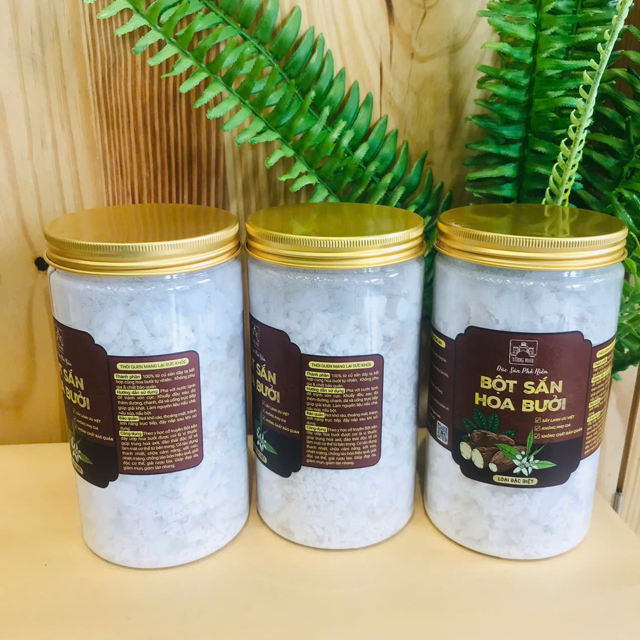Bột sắn dây hoa bưởi 500gr - Tòng mai