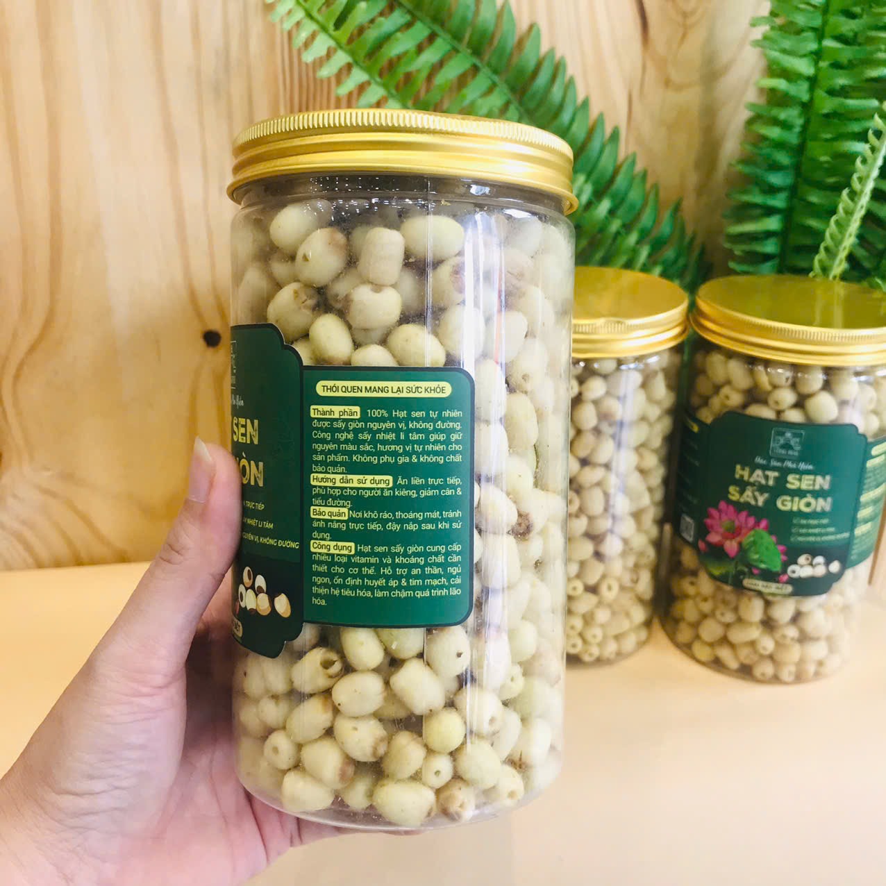 Hạt sen xấy 500gr - Tòng mai