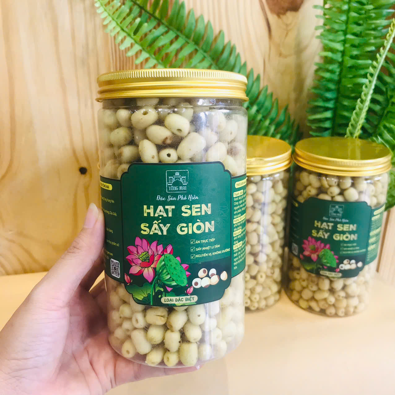 Hạt sen xấy 500gr - Tòng mai