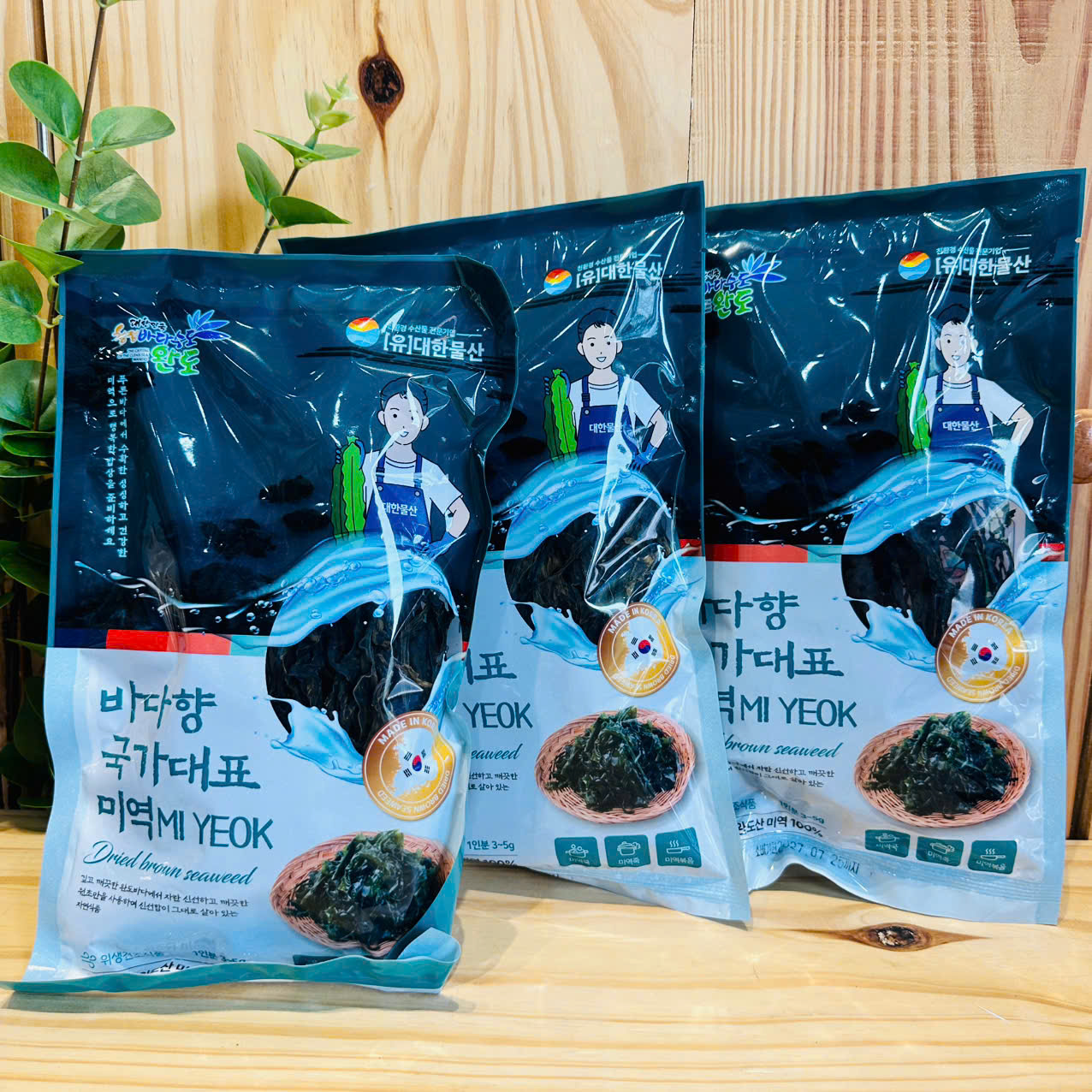 Rong biển khô nấu canh - Dried Miyeok 50g (50 bịch/thùng)