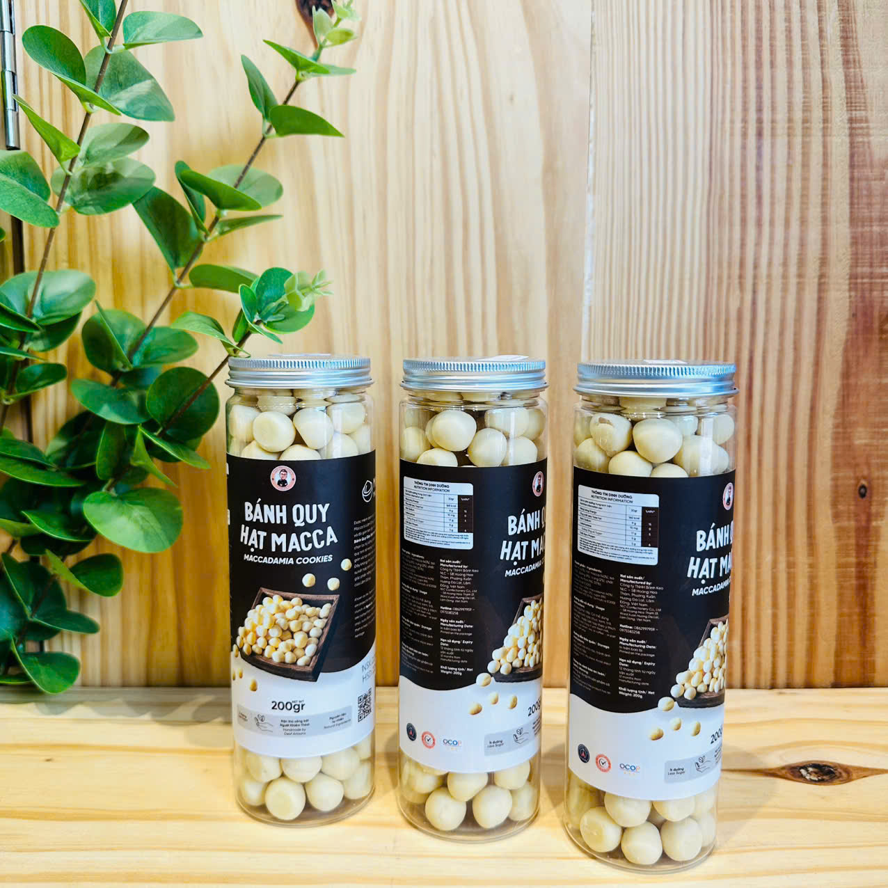 Bánh quy hạt Macca 200gr - NCL