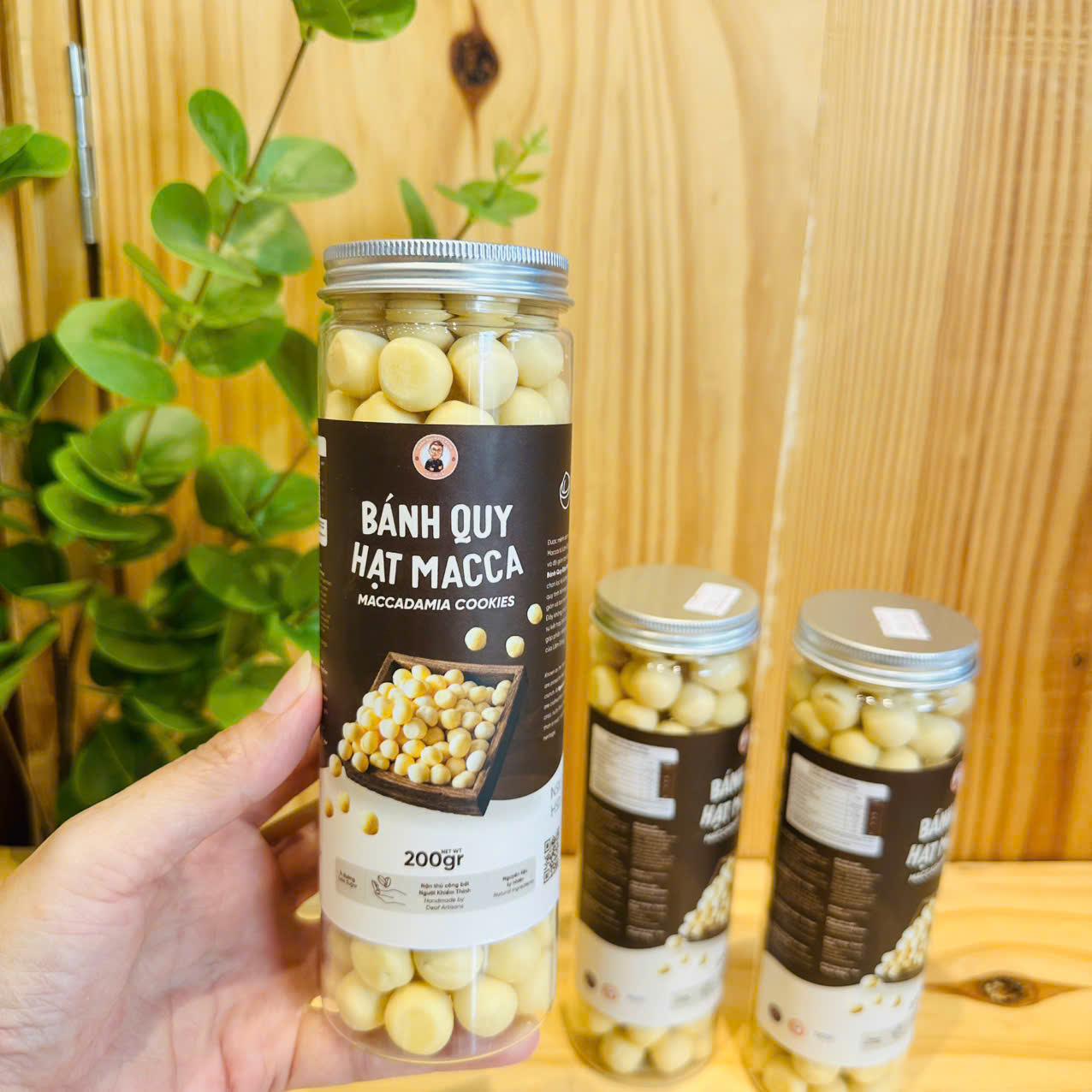 Bánh quy hạt Macca 200gr - NCL