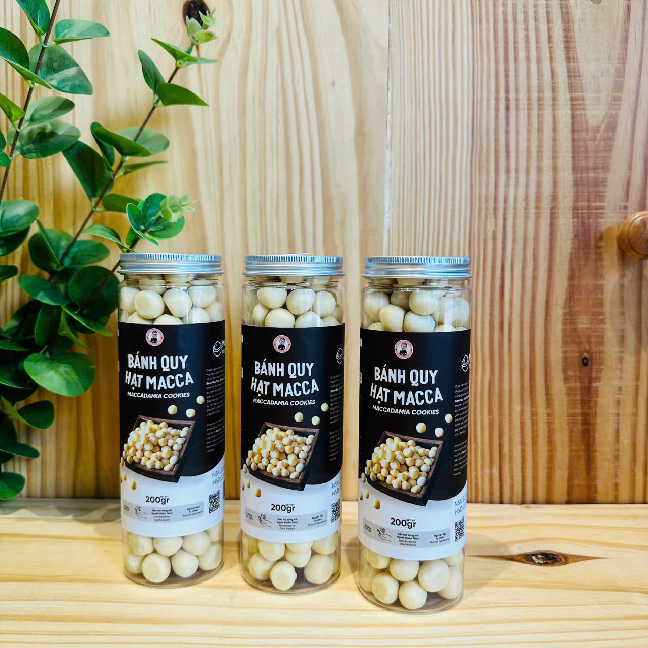 Bánh quy hạt Macca 200gr - NCL