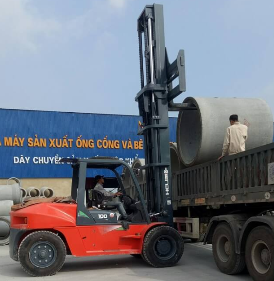 Xe nâng Bê Tông