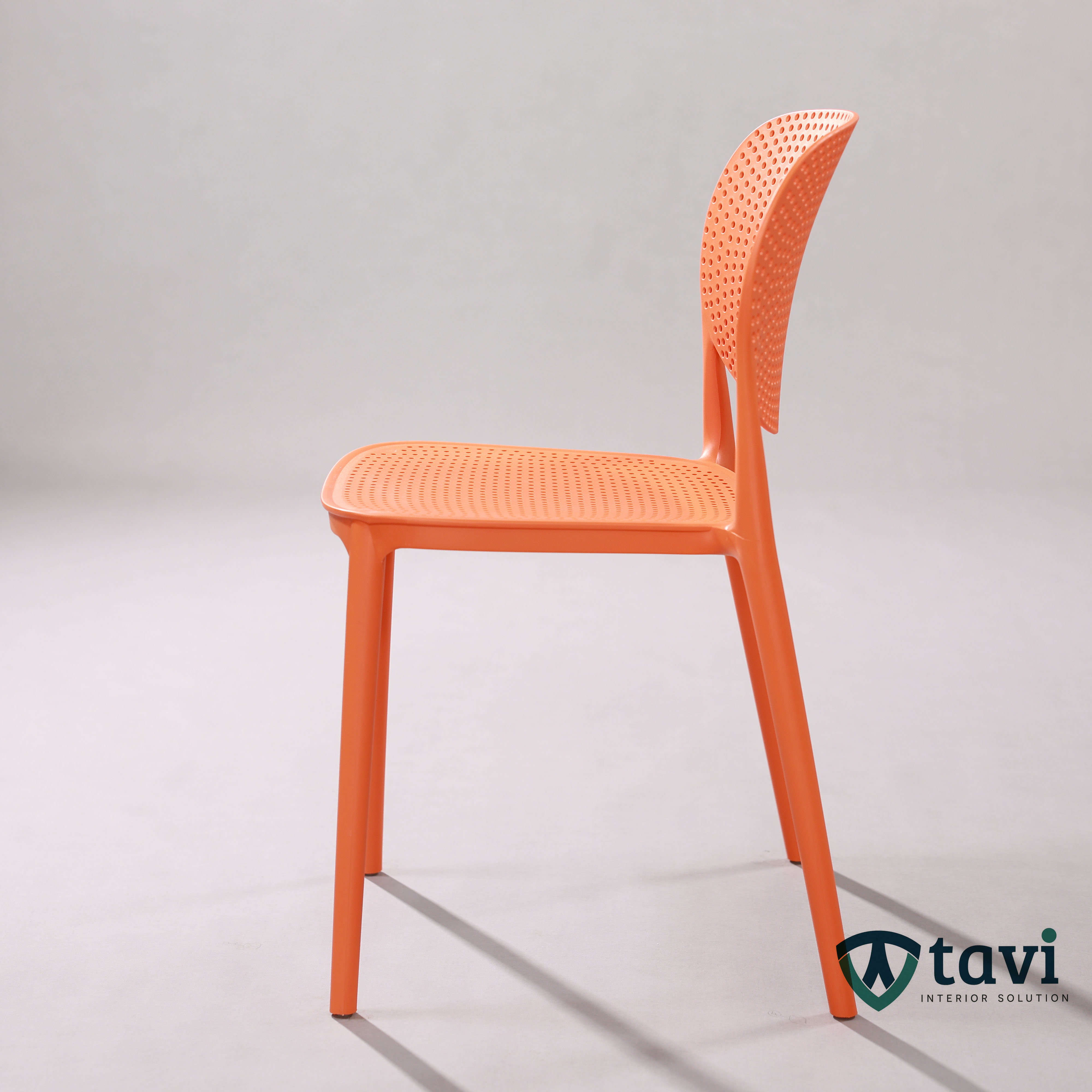 Ghế cafe nhựa đúc xếp chồng TV302