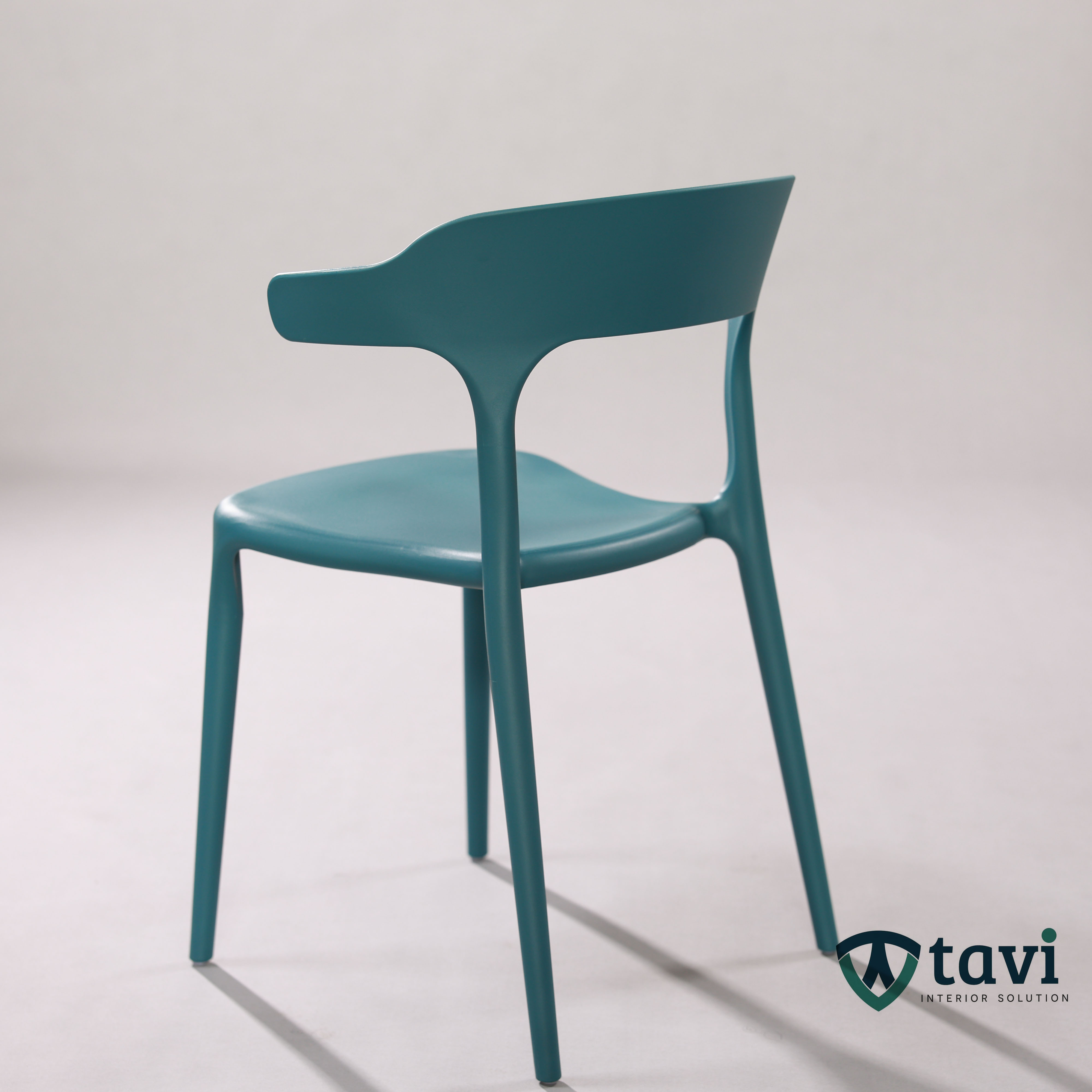 Ghế cafe ghế ăn nhựa đúc xếp chồng - TV301