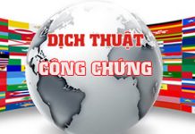 DỊCH THUẬT CÔNG CHỨNG