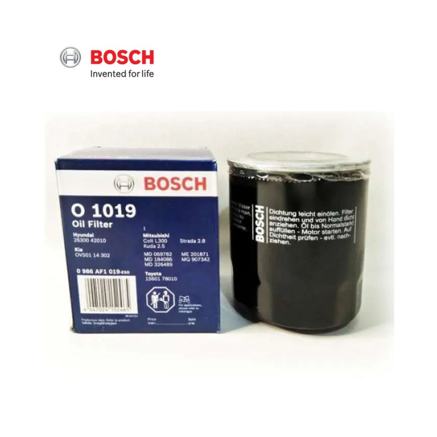 Lọc Dầu Nhớt BOSCH O1019 Cho Mitsubishi Triton, Pajero Sport