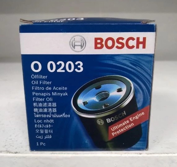Lọc Dầu Nhớt BOSCH O0203 cho i10, Accent , Mazda2