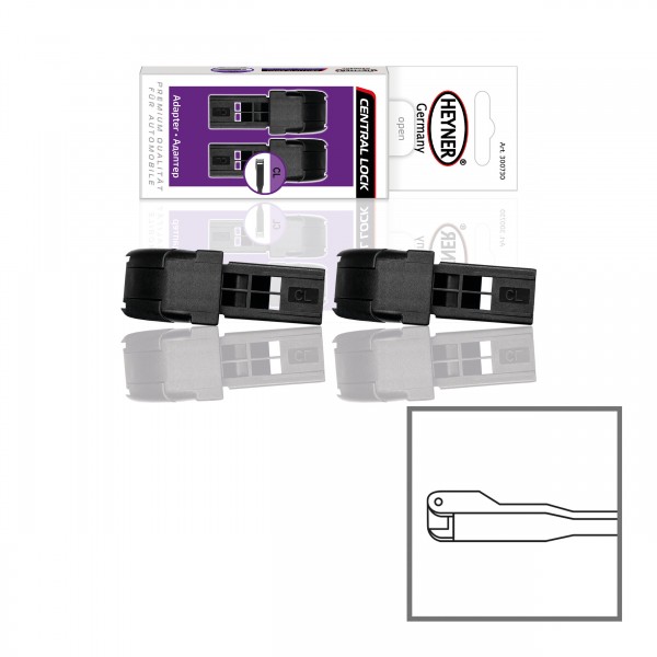Thanh gạt mưa Heyner® Hybrid Nano 26