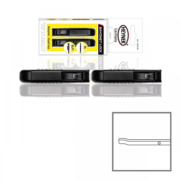 Thanh gạt mưa Heyner® Hybrid Nano 18