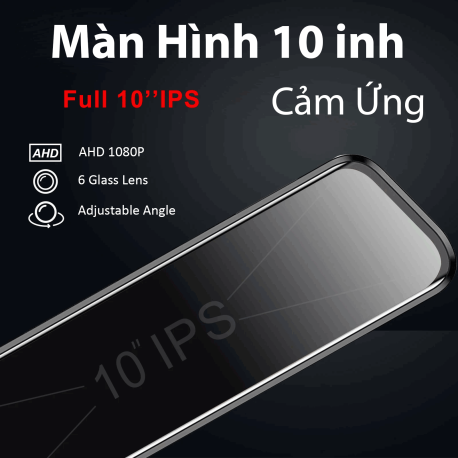 Camera Hành Trình Gương Chiếu Hậu V23 độ nét 2.5K Ghi Hình Trước Sau