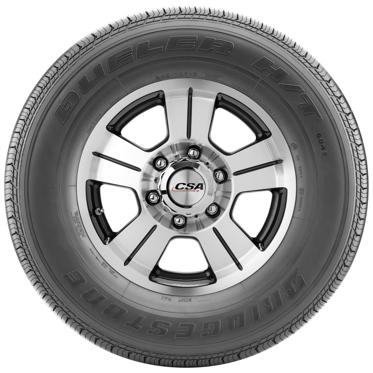 Lốp Bridgestone 255/70R17 Dueler H/T 684