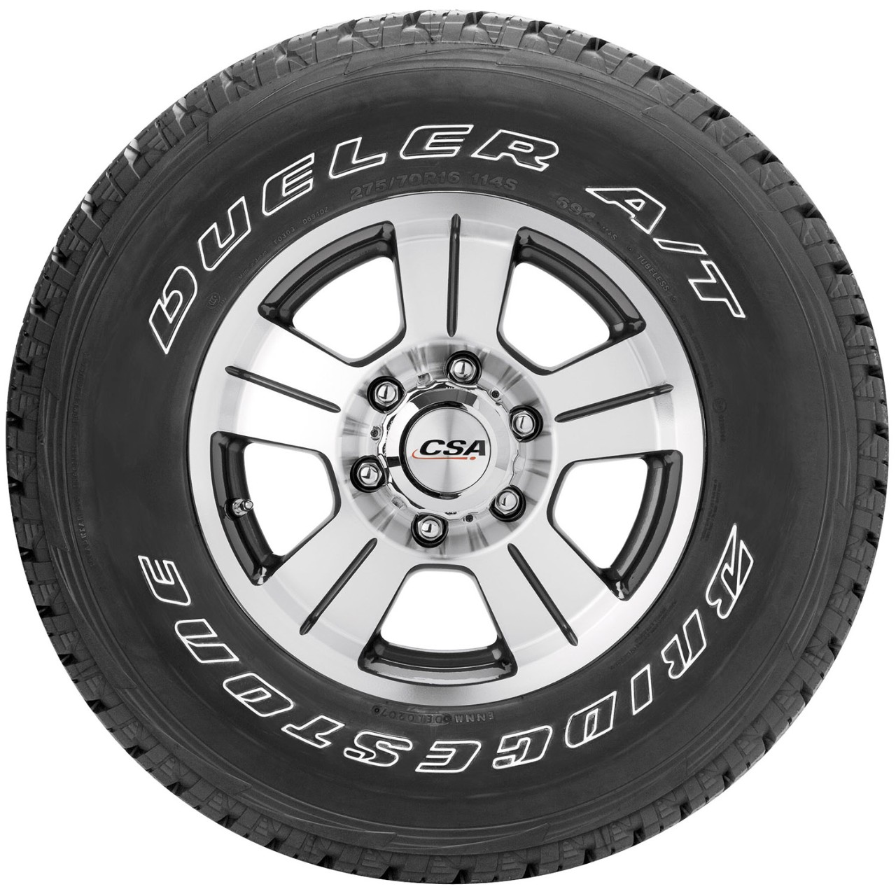 Lốp Bridgestone 195/80R15 Dueler A/T D694