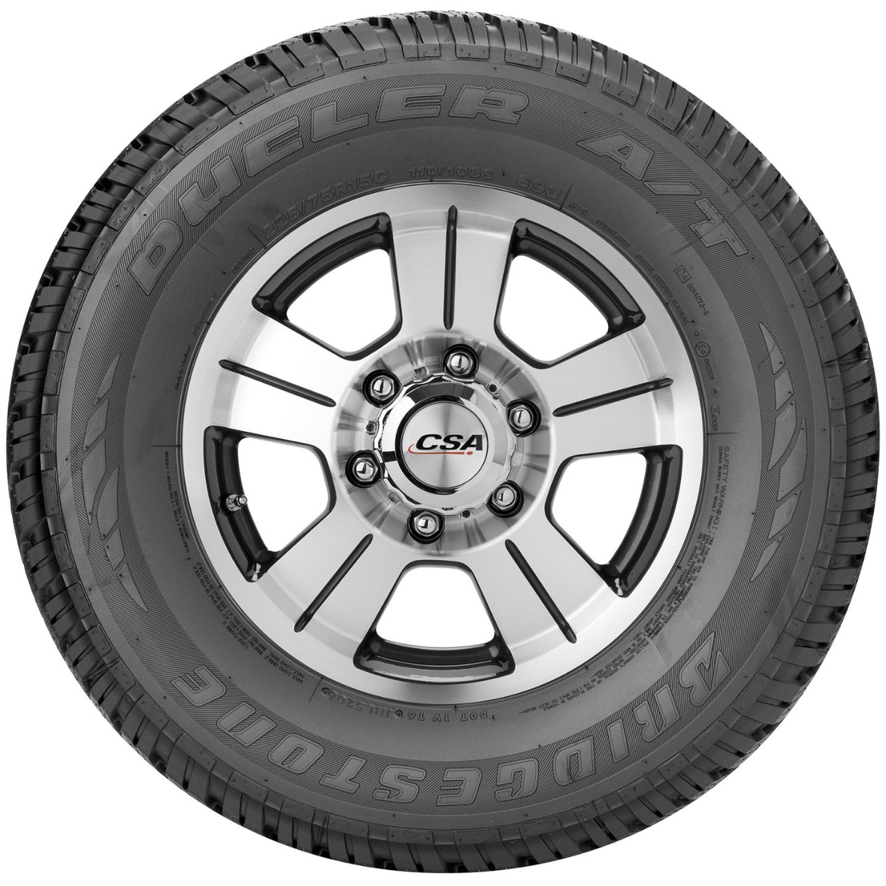 Lốp Bridgestone 285/60R18 Dueler A/T D693