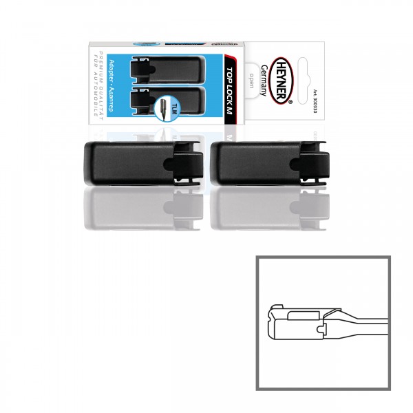 Thanh gạt mưa Heyner® Hybrid Nano 18