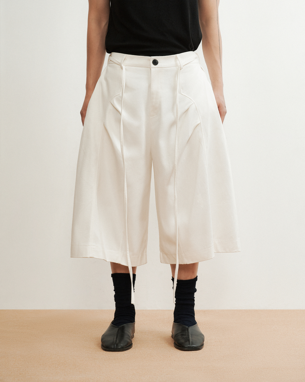 Ubro Culottes Pants White