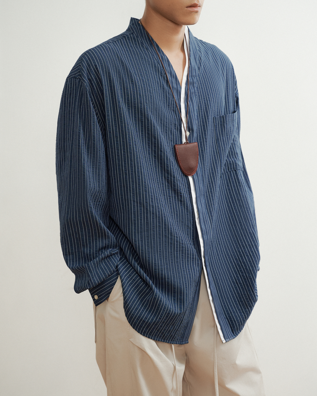 Lohja Shirt Blue Stripe