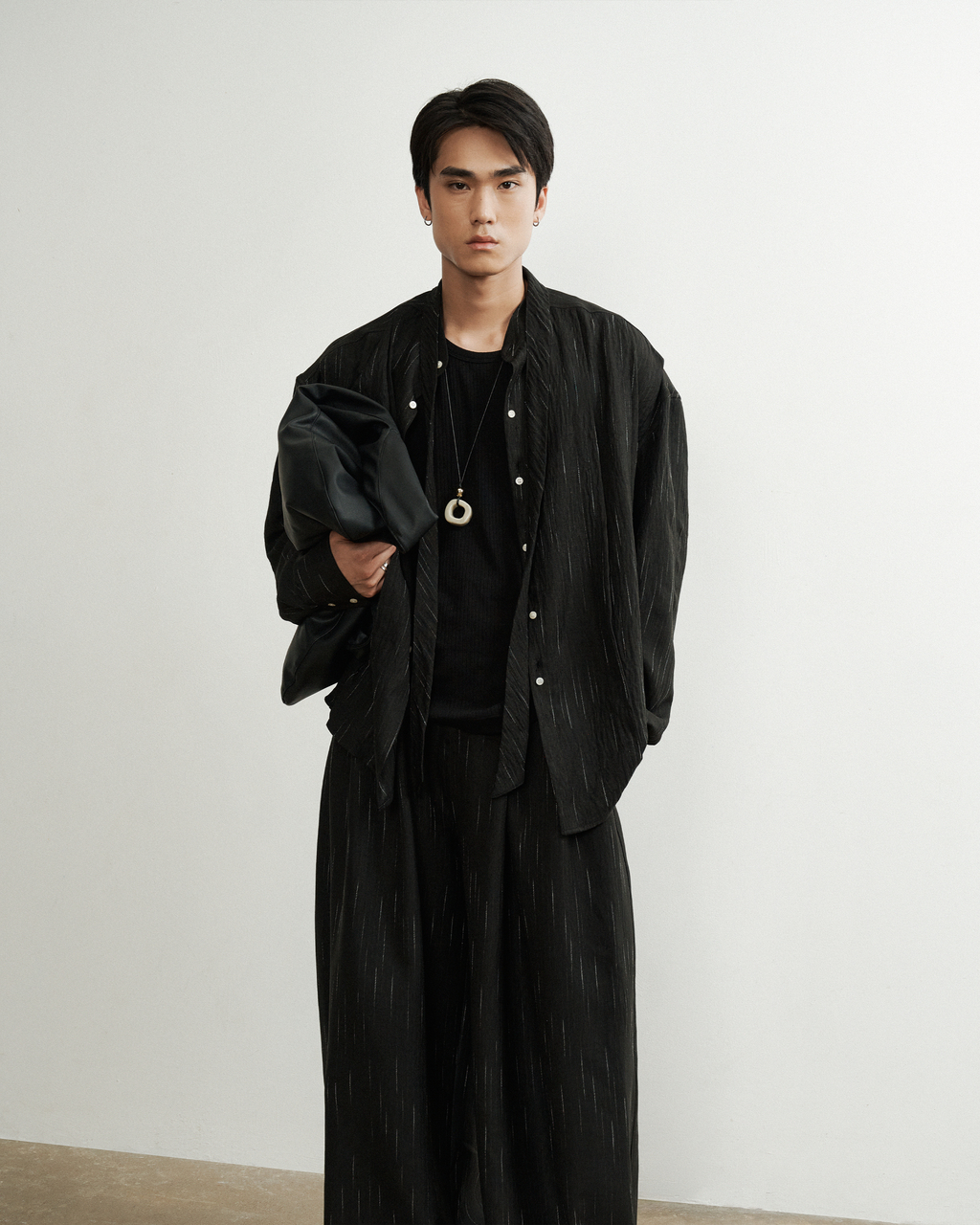 Raindrop Shirt Black