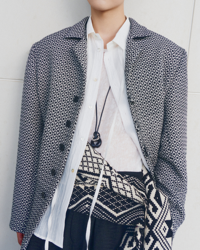 Clom Jacket Hoạ Tiết