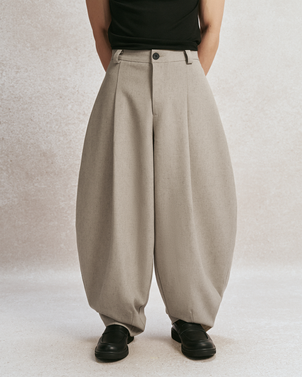 Vase Wool-Blend Pants Beige