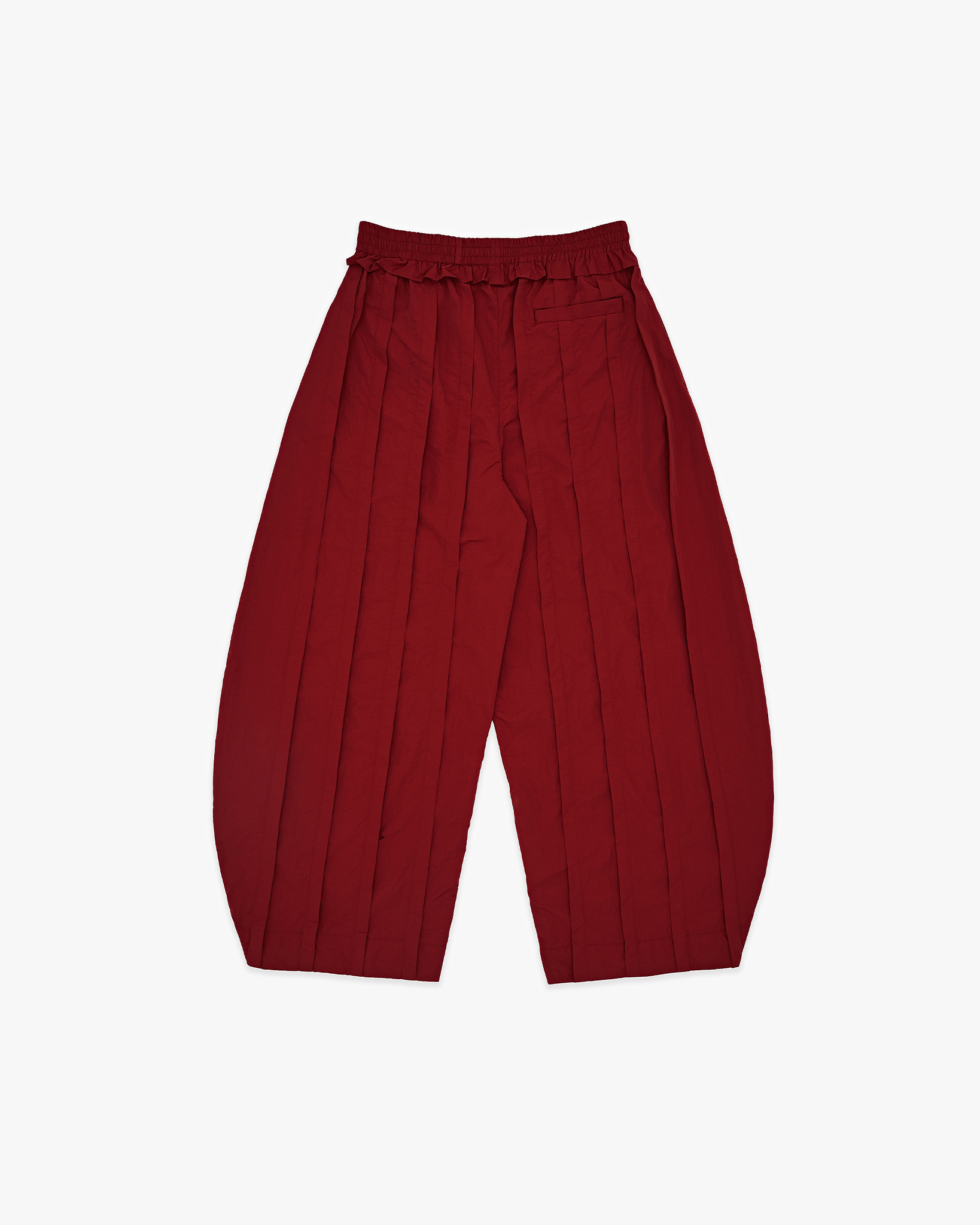 Harago Pleats Pants Red