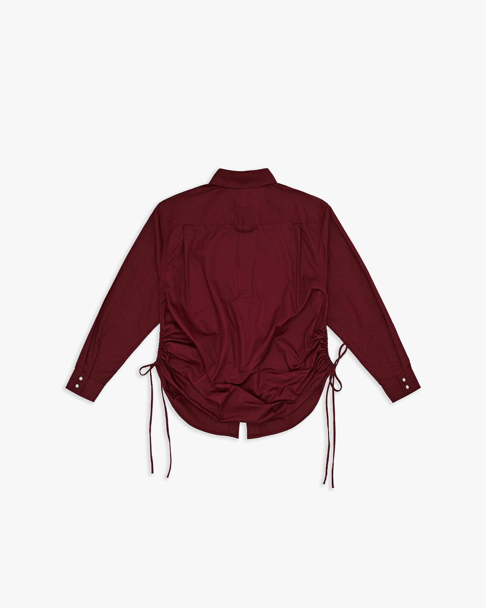 Rafiaa Shirt Burgundy