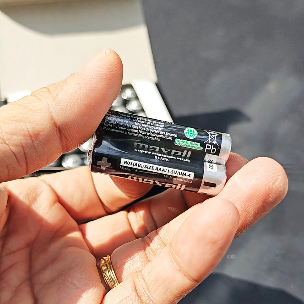 Pin Đũa AAA MAXELL Super Power ACE Vỏ Kim Loại, Bền Bỉ, Không Chảy Nước - Hàng Chính Hãng