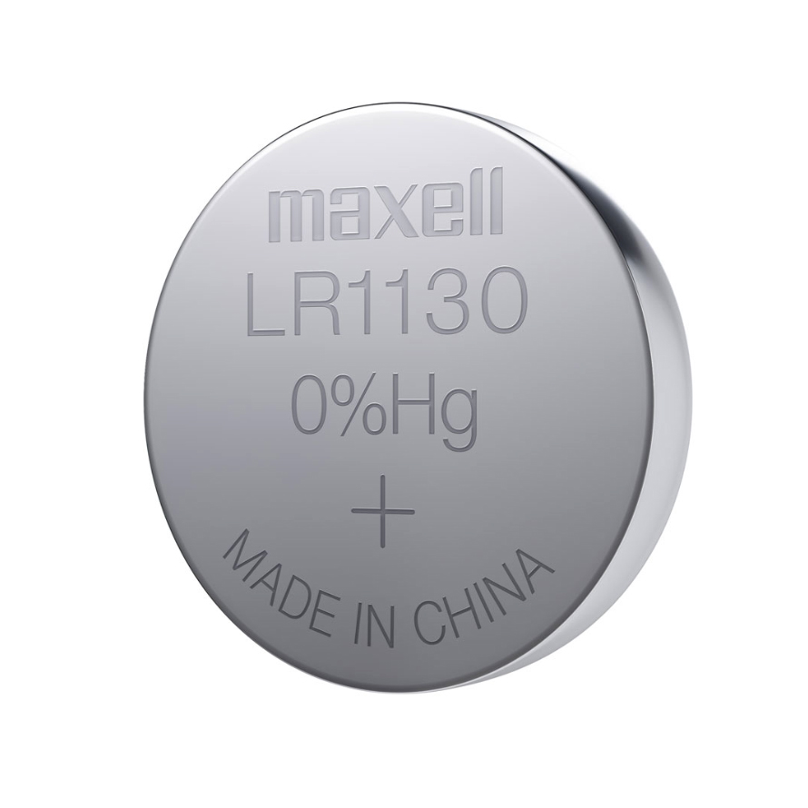 Pin Đồng Hồ Maxell LR1130 (AG10) Alkaline Cao Cấp 1.5V - Hàng Chính Hãng