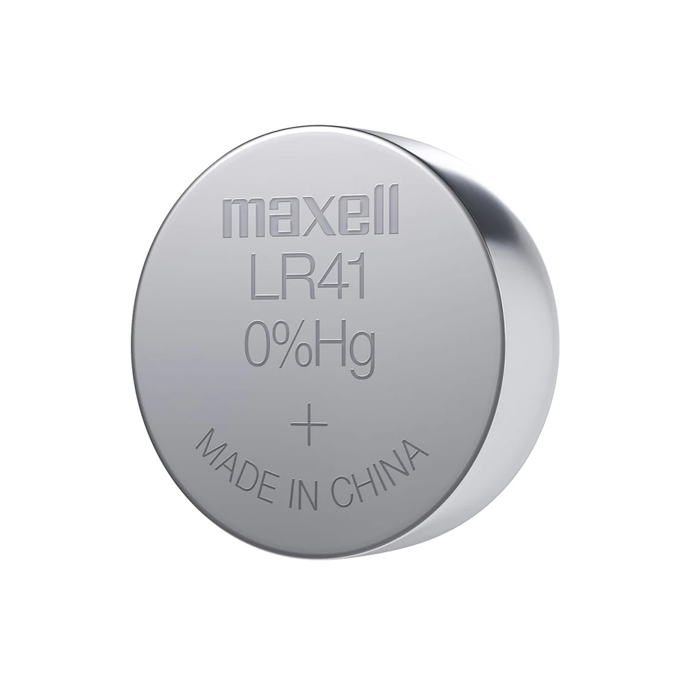 Pin Đồng Hồ Maxell LR41(AG3) Alkaline Cao Cấp 1.5V - Hàng Chính Hãng