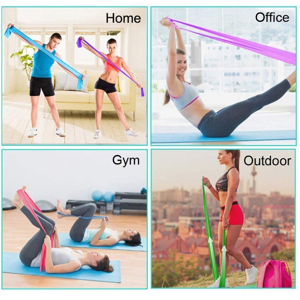 Dây Cao Su Đàn Hồi Co Giãn  Kháng Lực Tập Thể Thao ,Gym,Yoga