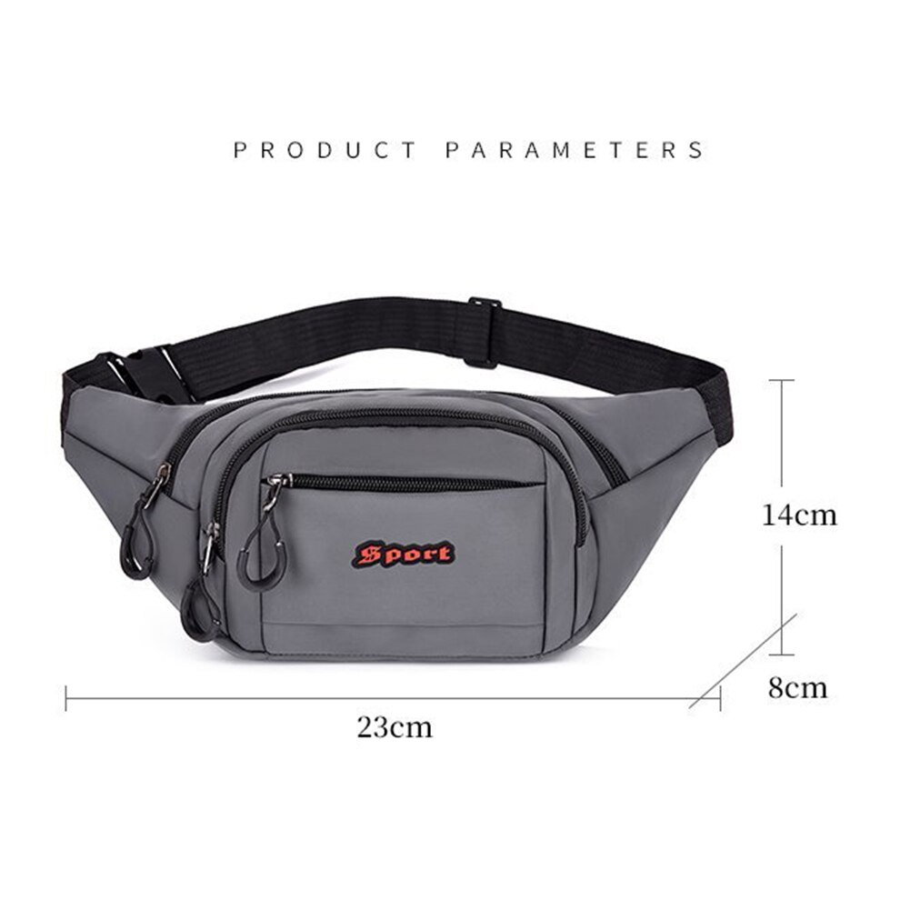 Túi Đeo Bao Tử Sport, Đeo Hông, Đeo Bụng Thời Trang Unisex