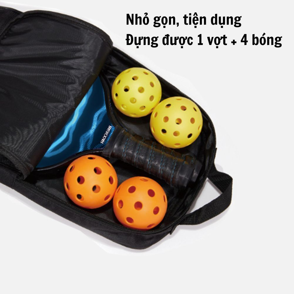 Túi vợt pickleball polyester lưới thoáng khí, mềm mại, chống thấm nước