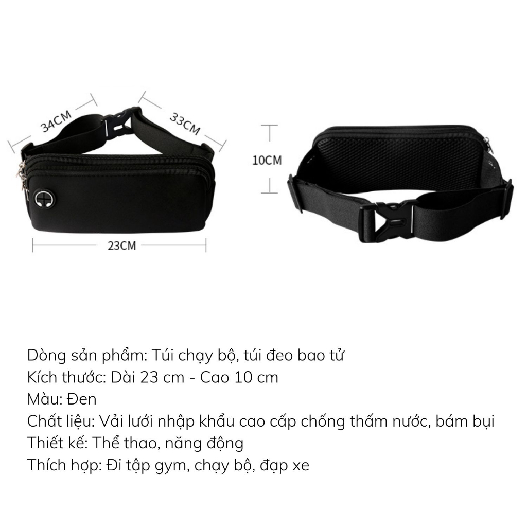 Túi Chạy Bộ Đeo Thắt Lưng Thông Minh