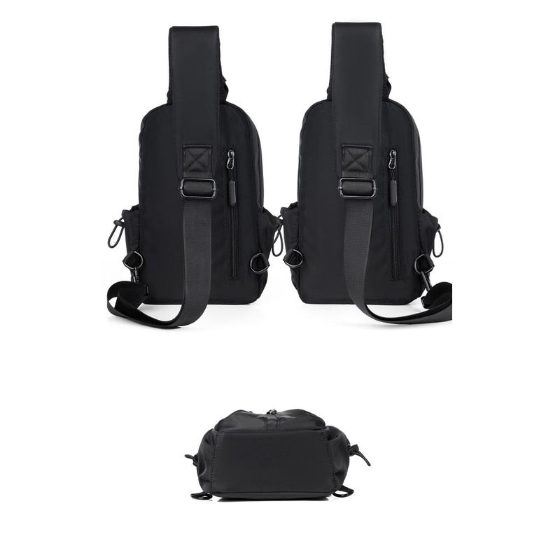 Túi Đeo Chéo Nam Chống Nước Thể Thao Có Cổng Sạc USB