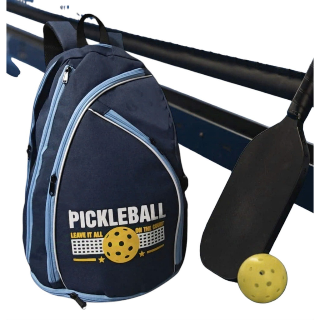 Balo đựng vợt Pickleball, Tennis,Cầu Lông chất liệu Vải gai dù