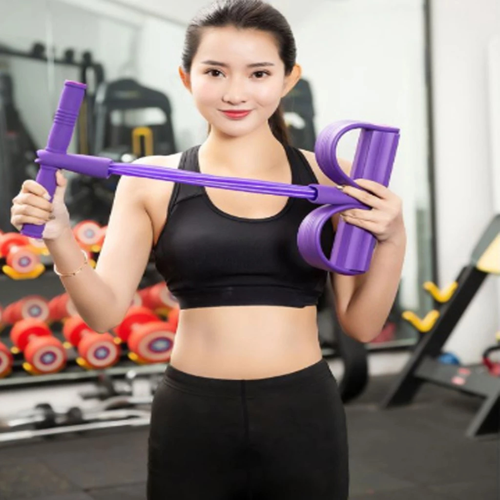 Dây Kéo Cao Su Tập Thể Dục Dây Kéo Tập Bụng , Tập Gym Toàn Thân