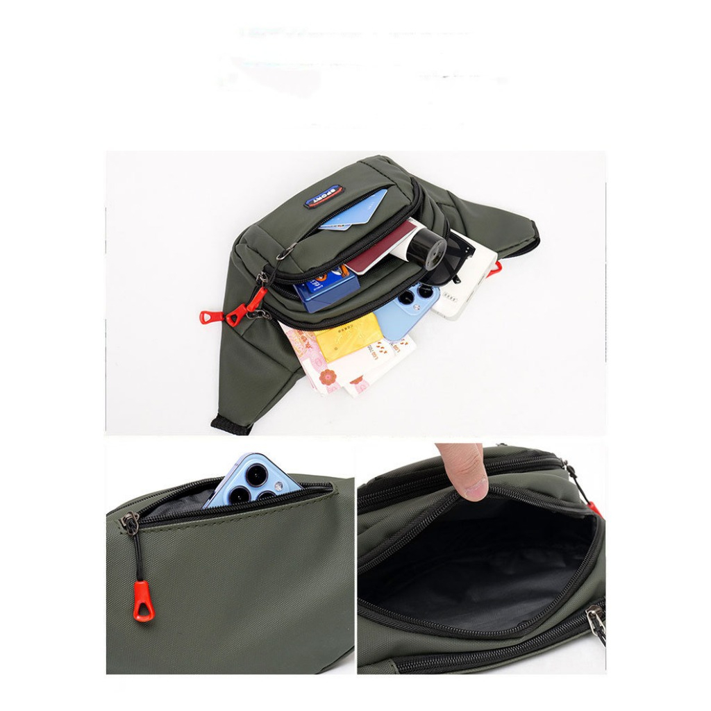 Túi đeo hông, đeo bụng, bao tử cao cấp thời trang Quanlity