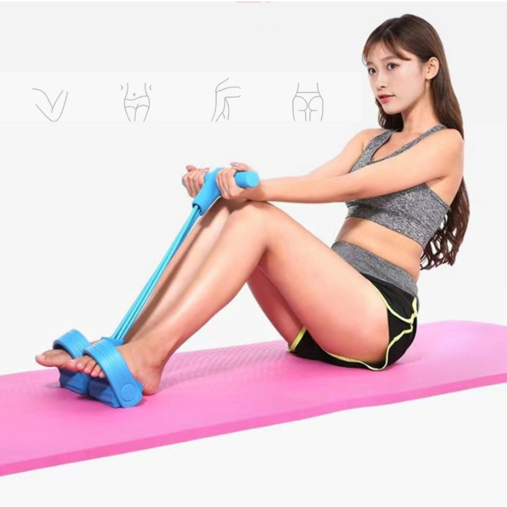 Dây Kéo Cao Su Tập Thể Dục Dây Kéo Tập Bụng , Tập Gym Toàn Thân