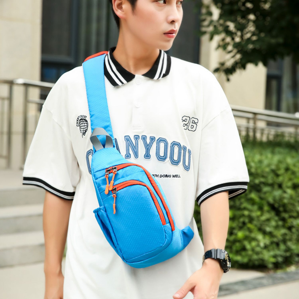 Túi Đeo Chéo Nam Gym Sport Phong Cách Đơn Giản Và Tiện Lợi