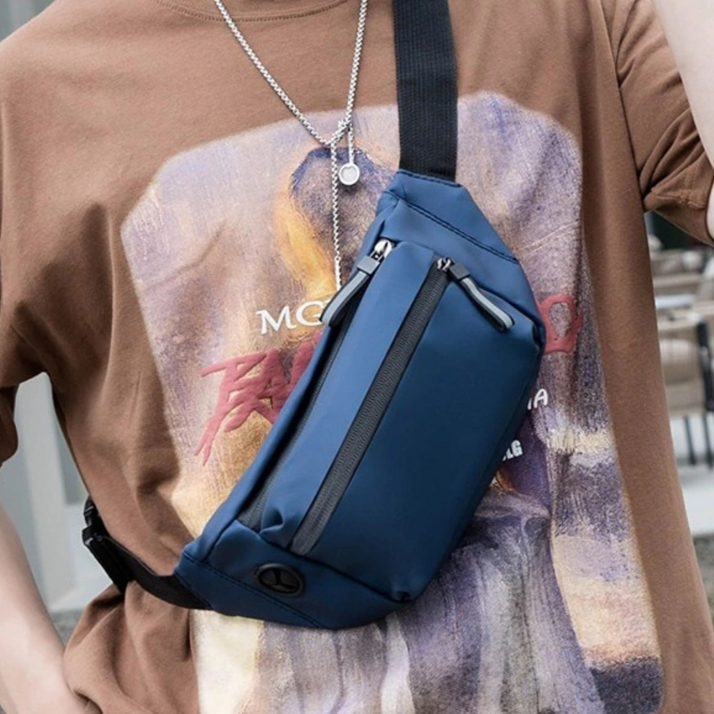 Túi Đeo Chéo Unisex Chống Nước Thể Thao Sportme