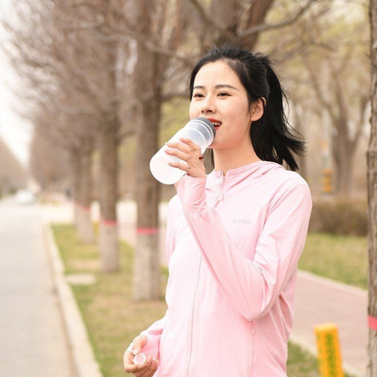 Bình Nước Chạy Bộ Thể Thao Dung Tích 500ml - Bình Uống Nước Xe Đạp