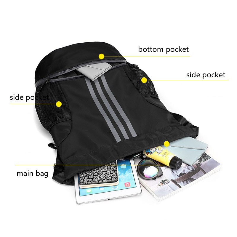 Ba Lô Dây Rút Cỡ Lớn Cho Nam Nữ Đựng Bóng Thể Thao