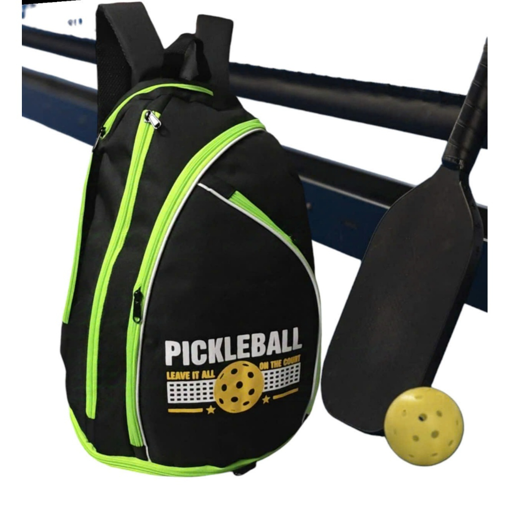 Balo đựng vợt Pickleball, Tennis,Cầu Lông chất liệu Vải gai dù