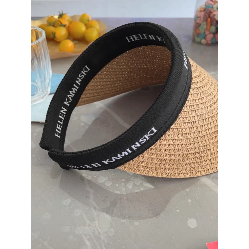 Mũ Cói Rộng Vành Chống Tia UV HEELN KIMA NSKL Chống Nắng